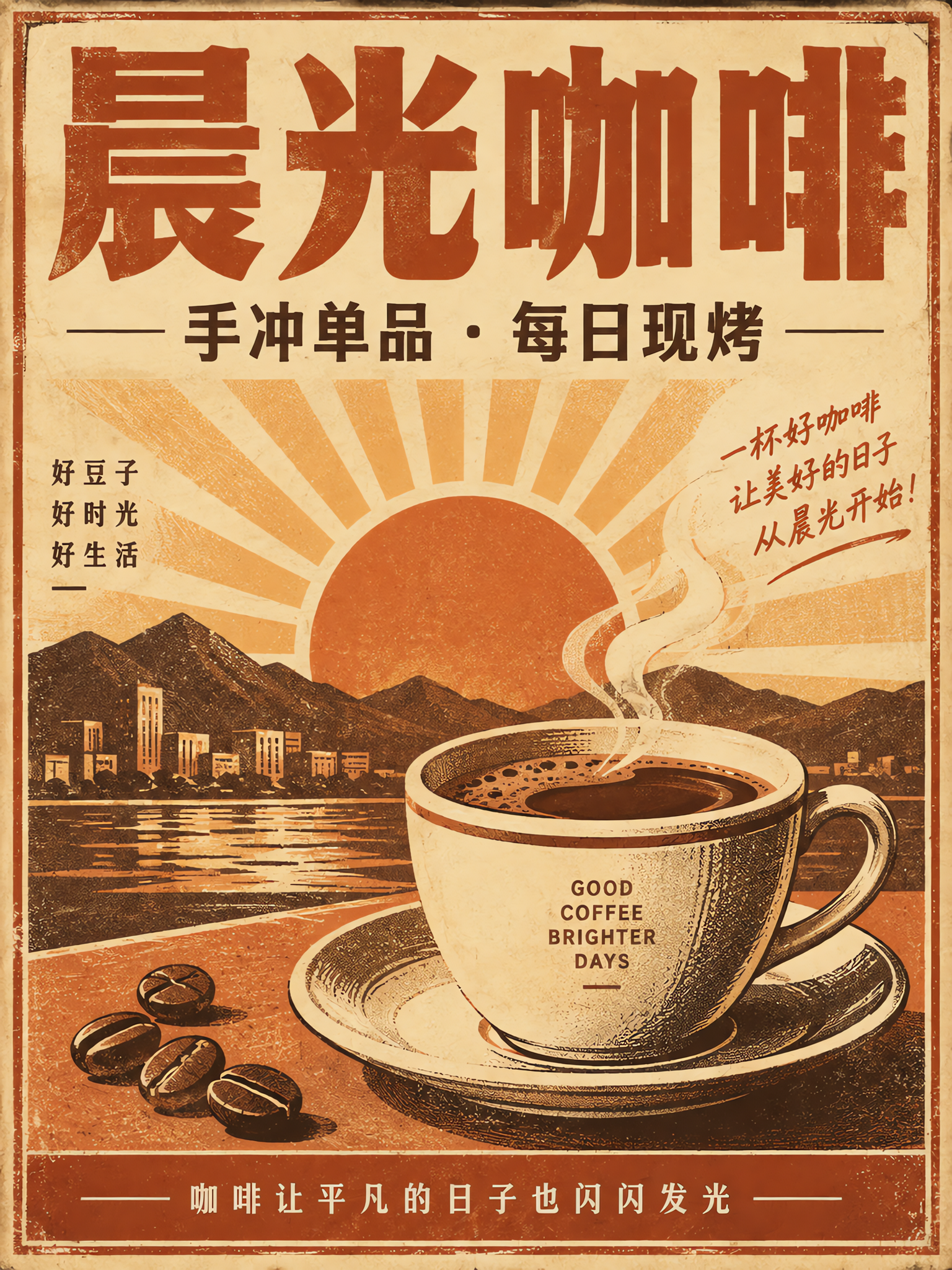 GPT-Image-2.5 生成的复古中文海报